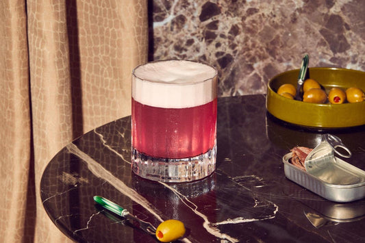 Bloody Gin Sour Cocktail Recipe