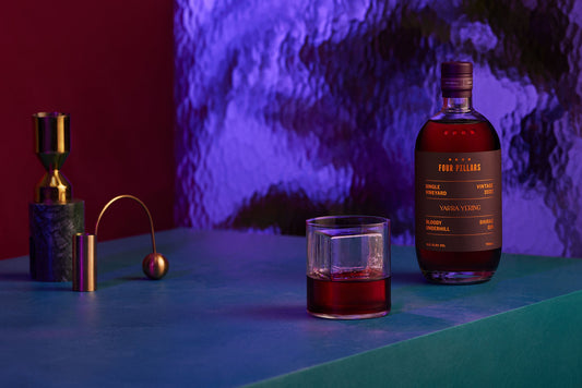 Bloody Underhill Shiraz Gin On The Rocks